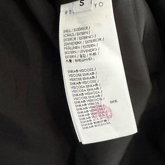 REJINA PYO Reese Shell Dress In Black Dress S - Picture 11 of 13